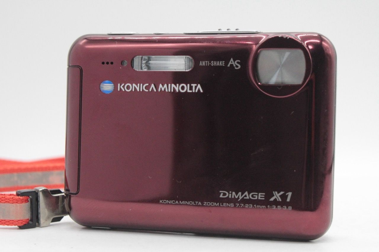 ☆良品☆ミノルタ MINOLTA DiMAGE X1 レッド #4491@e RO3492 - メルカリ