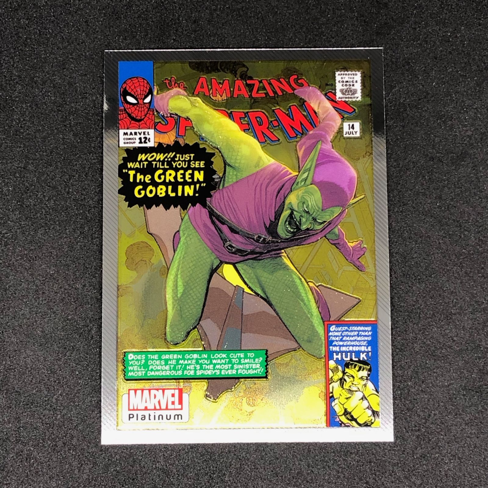 Green Goblin / グリーンゴブリン 2023 Upper Deck Marvel Platinum