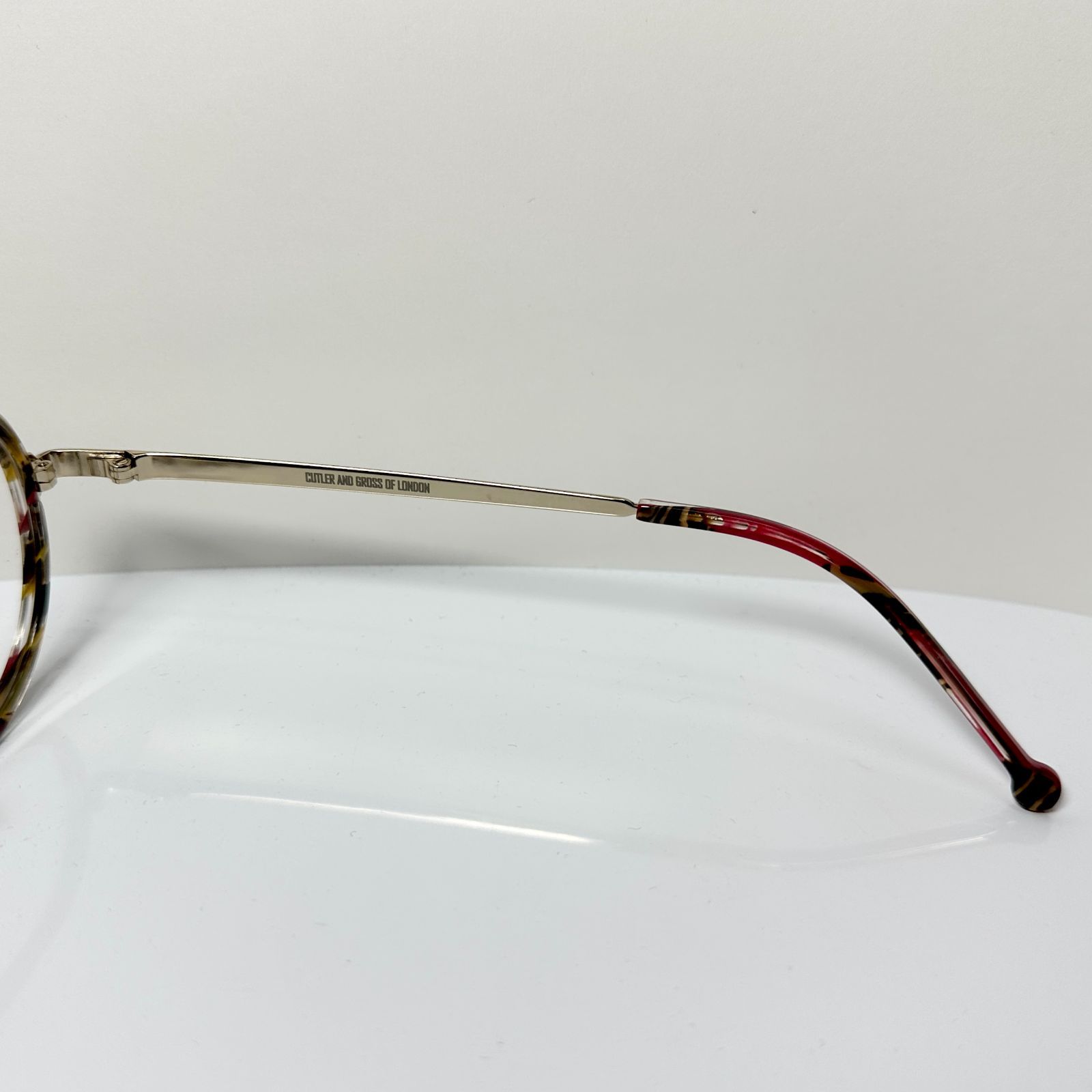  CUTLER AND GROSS M 1273 C 01 カトラー アンド グロス 英国ブランド ケース付き イタリア製 メガネ 小物