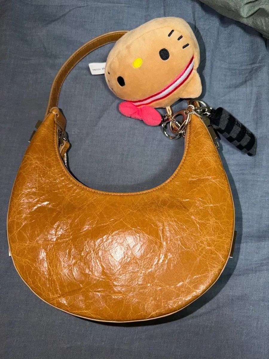 OSOI トゥー バッグ ミニ ブラウン