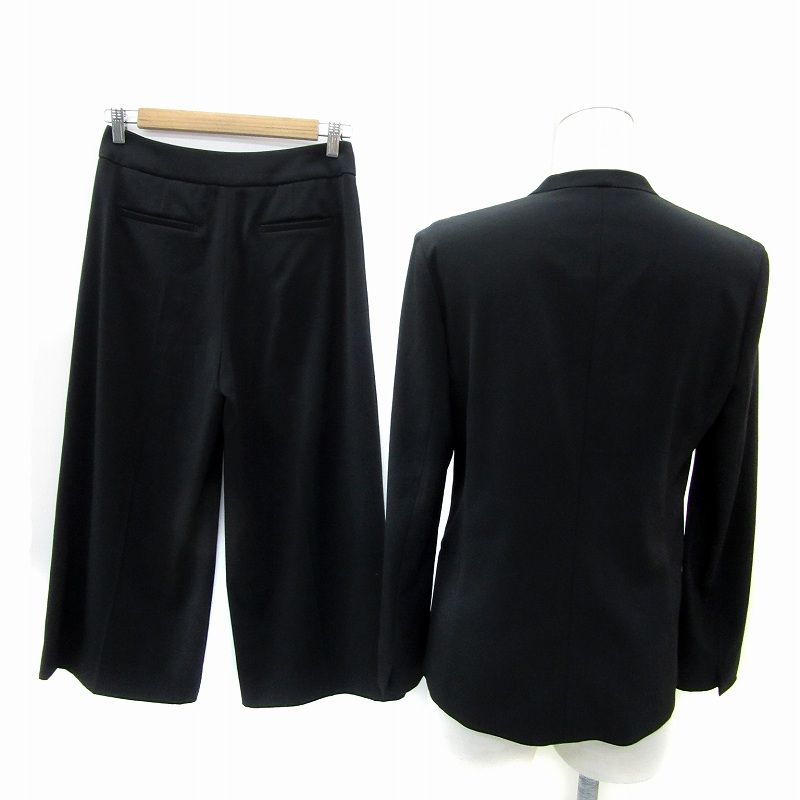 アイシービー iCB セットアップ 上下 ノーカラージャケット ミドル丈