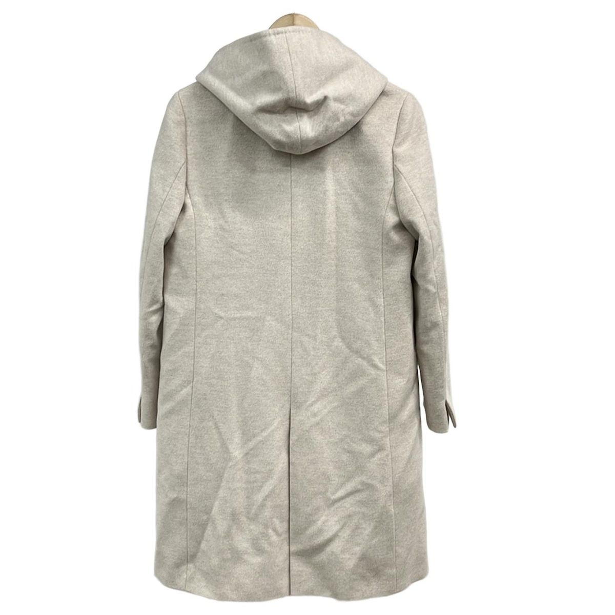 23区 ニジュウサンク コート サイズ38 M レディース - アイボリー 長袖 冬