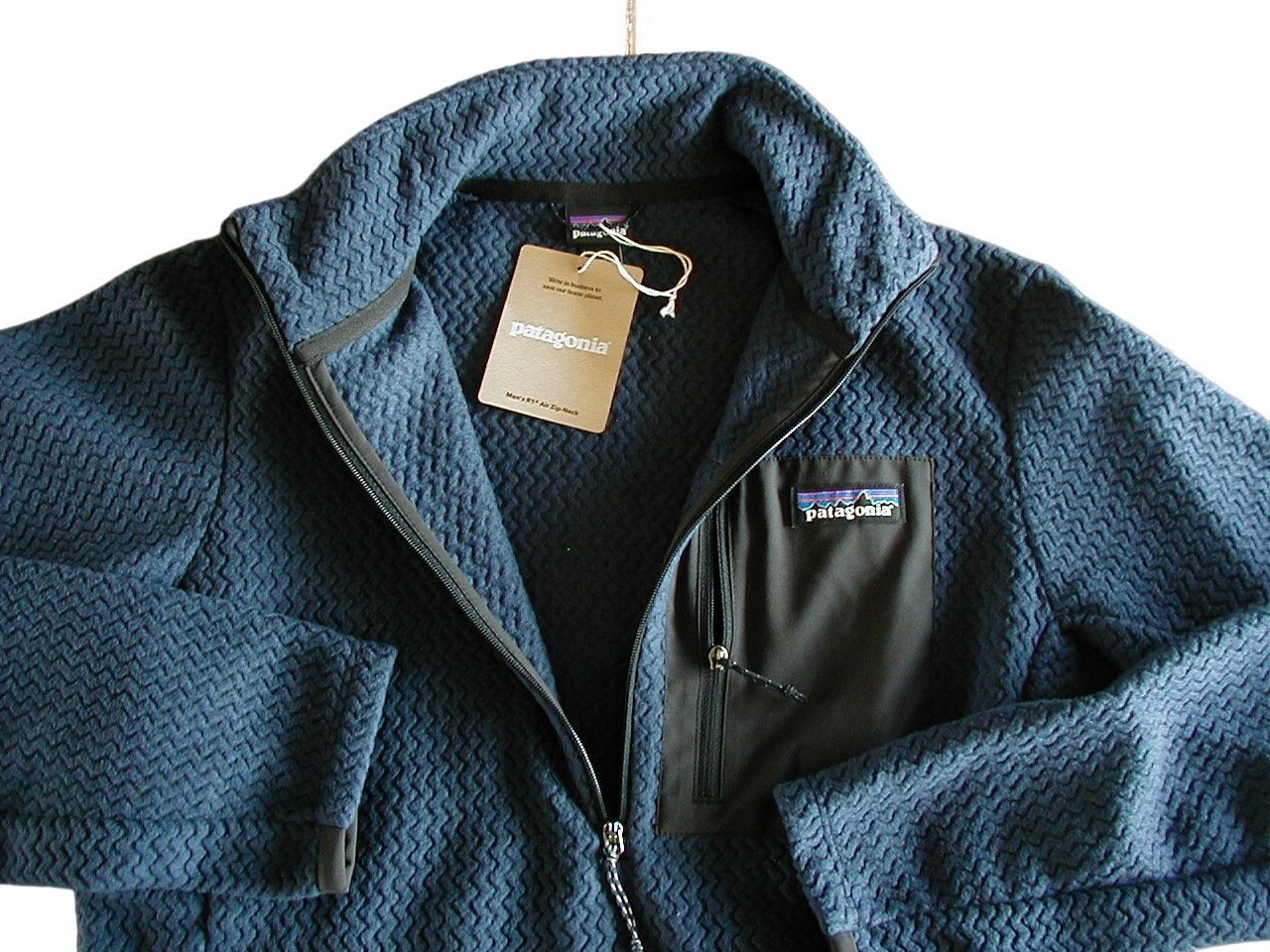XS パタゴニア Ｍ’s R 1エア ジップネック patagonia Navy NENA
