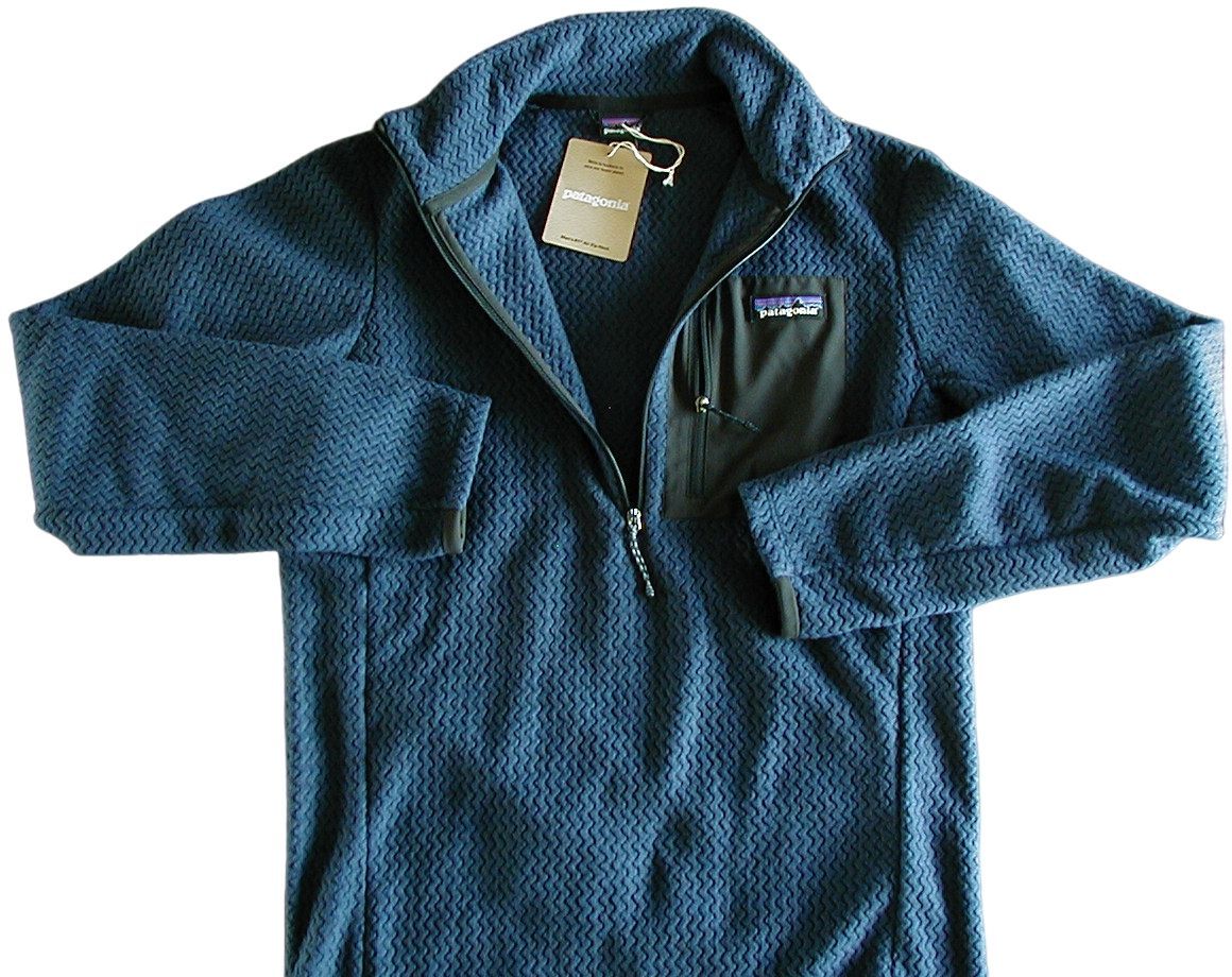 XS パタゴニア Ｍ’s R 1エア ジップネック patagonia Navy NENA