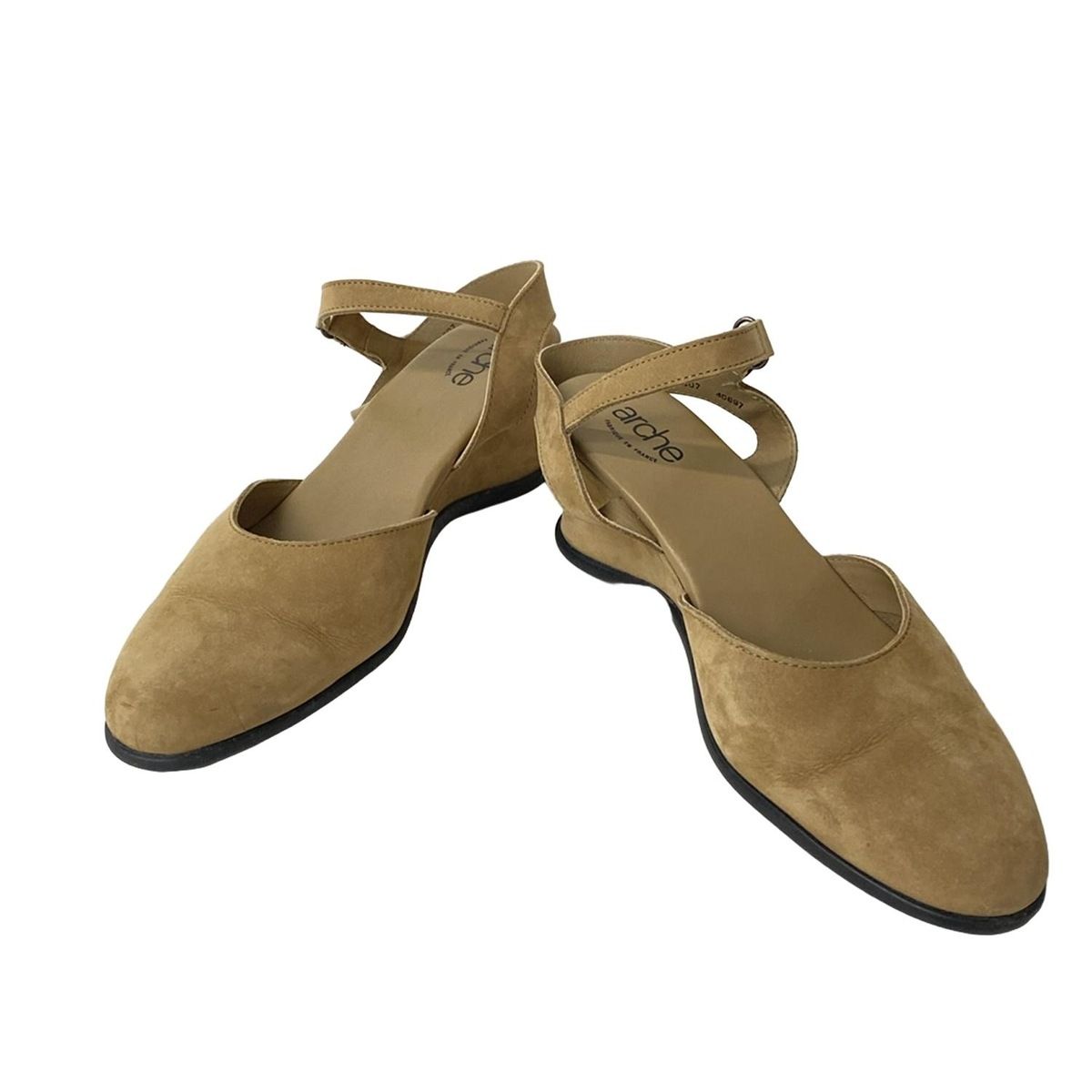 arche アルシュ サンダル 37 レディース - ベージュ