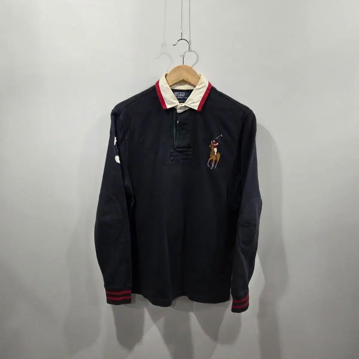 ポロラルフローレン ビックポニー ラグビーシャツ L