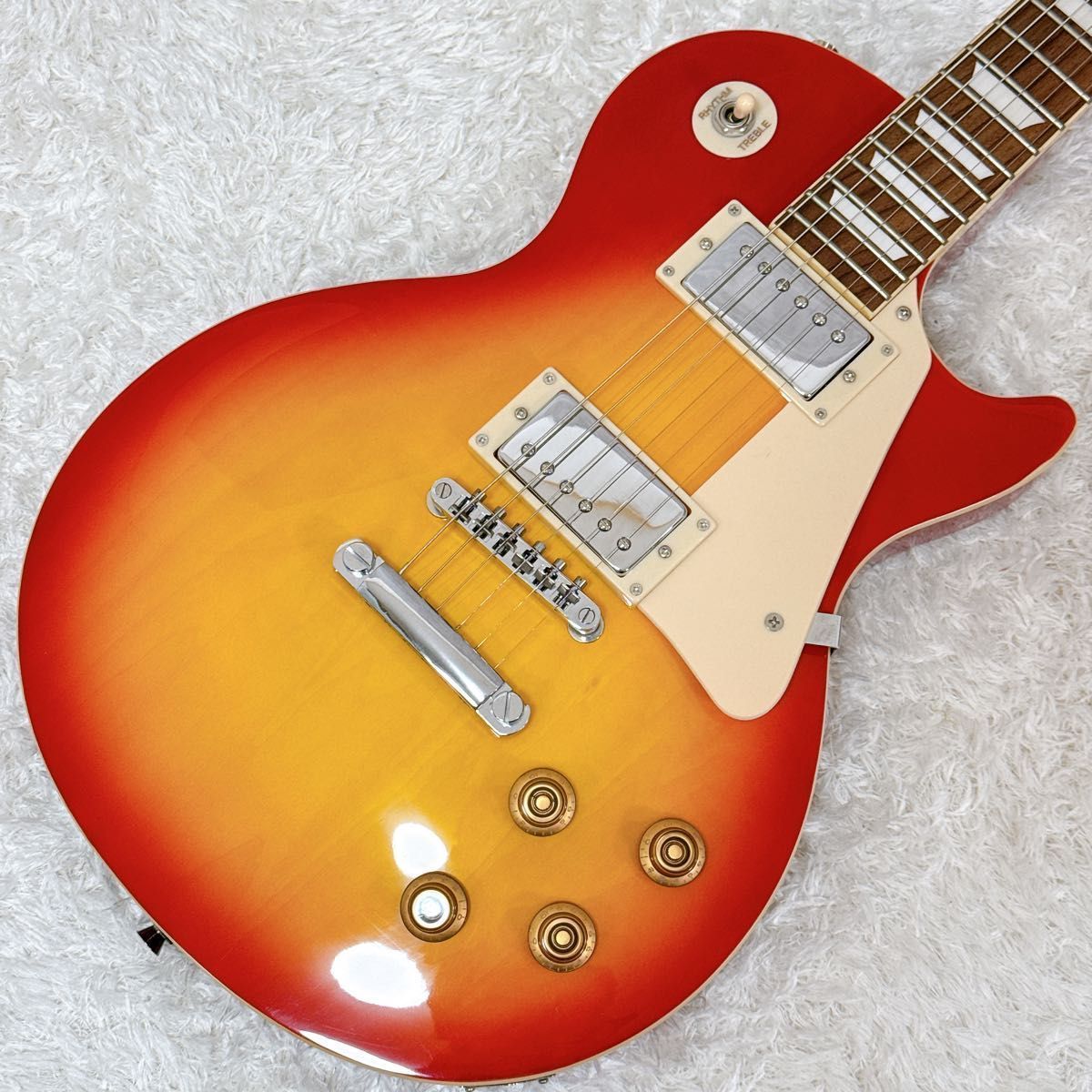 Maison メイソン エレキギター LesPaul レスポール チェリーサン