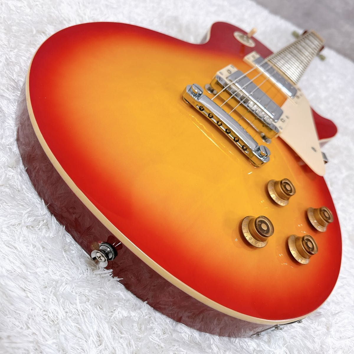 Maison メイソン エレキギター LesPaul レスポール チェリーサン