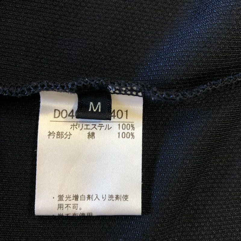 パパスプラス PAPAS＋ ポロシャツ 半袖 ワッペン ロゴ入り 日本製 紺