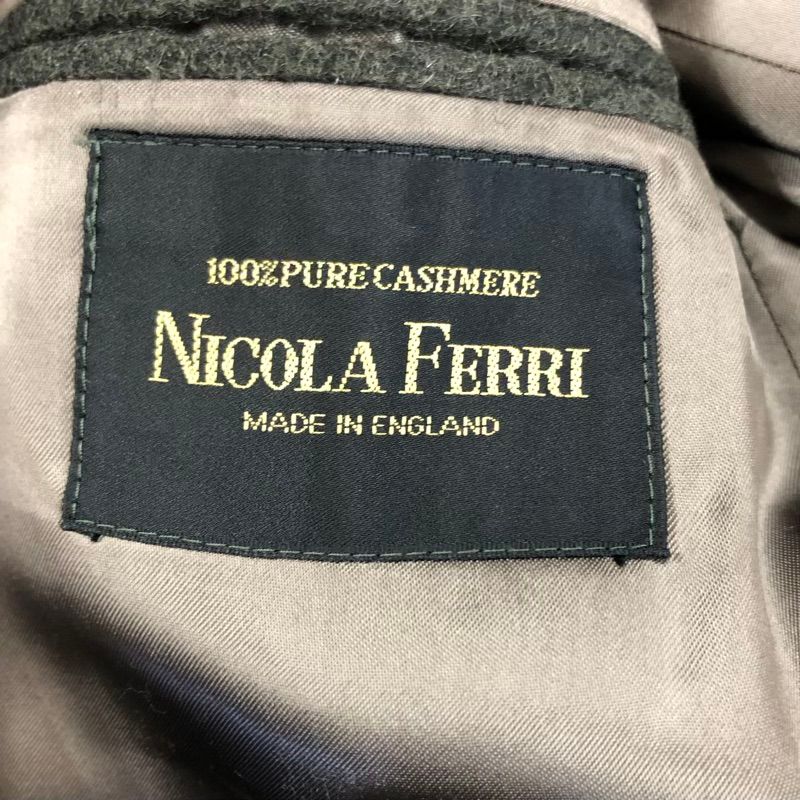ニコラフェリー NICOLA FERRI コート ロング 裏地付き スリット