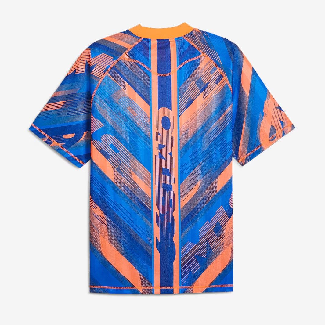 Puma マルセイユ 24 25 ftblStatement レトロシャツ オレンジ 青
