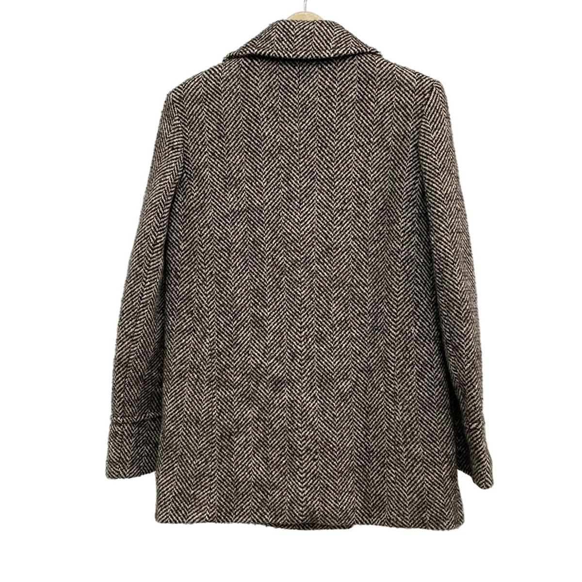 SEE BY CHLOE シーバイクロエ コート サイズI 40 レディース - ダークブラウン×ライトグレー 長袖 冬