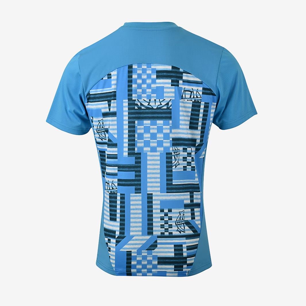 Puma マルセイユ 24 25 プレマッチ 半袖 ユニフォーム Bleu Azur