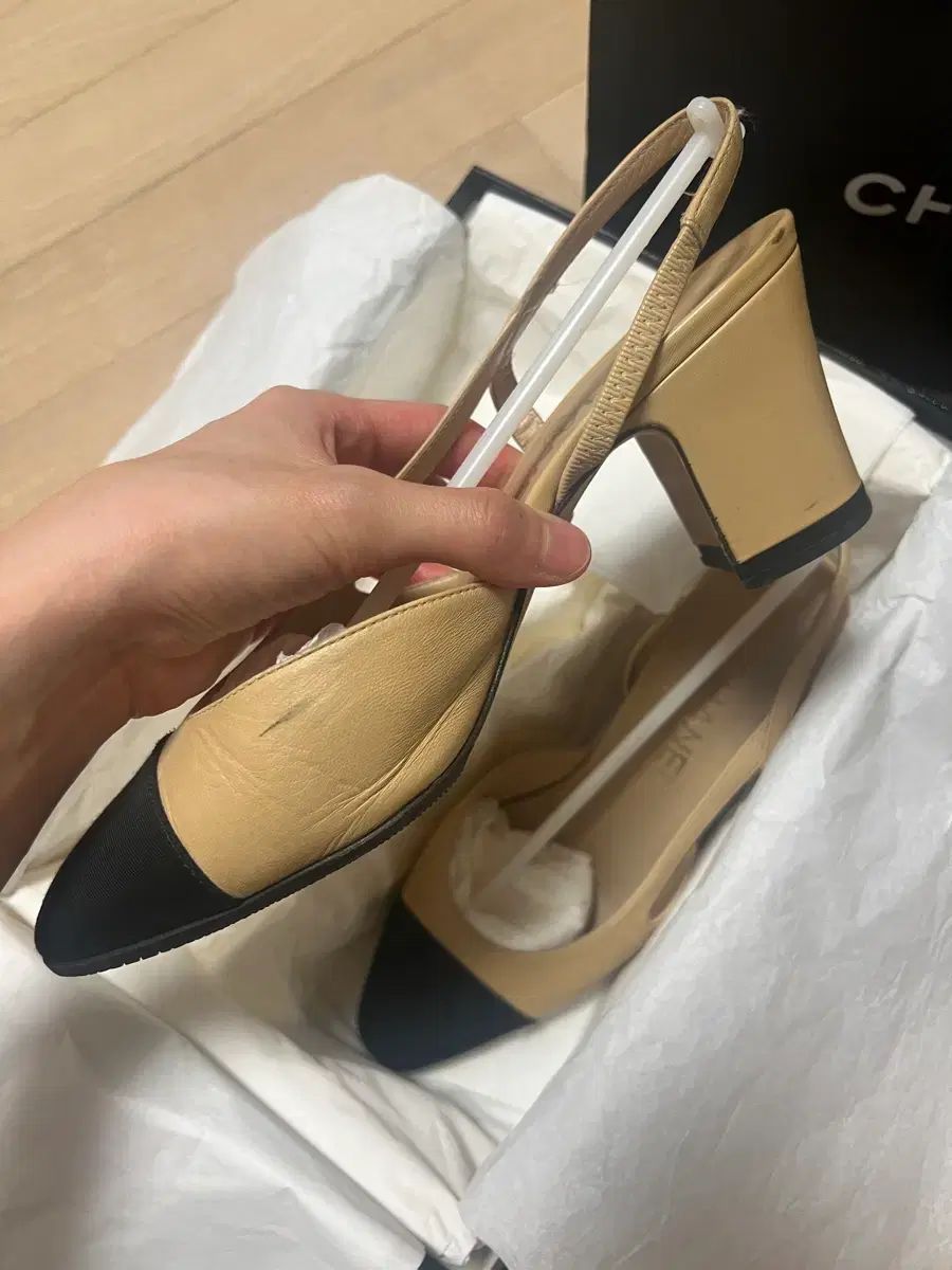 シャネル スリングバック