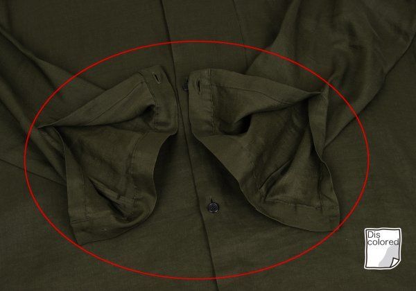 リネンテンセルカットオフ シャツワンピース