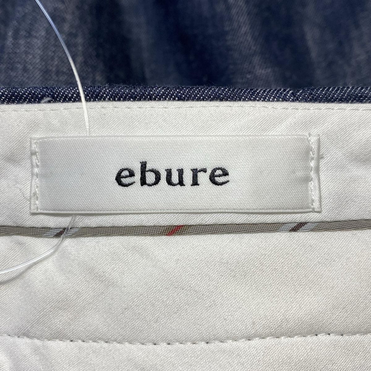  ebure エブール パンツ サイズ40 M レディース ダークネイビー フルレングス その他 パンツ