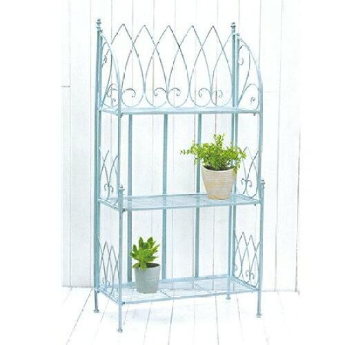 大同クラフト ガーデンインテリア 3段ワイドラックLB 折りたたみ式 ABWR 17 110 2269471