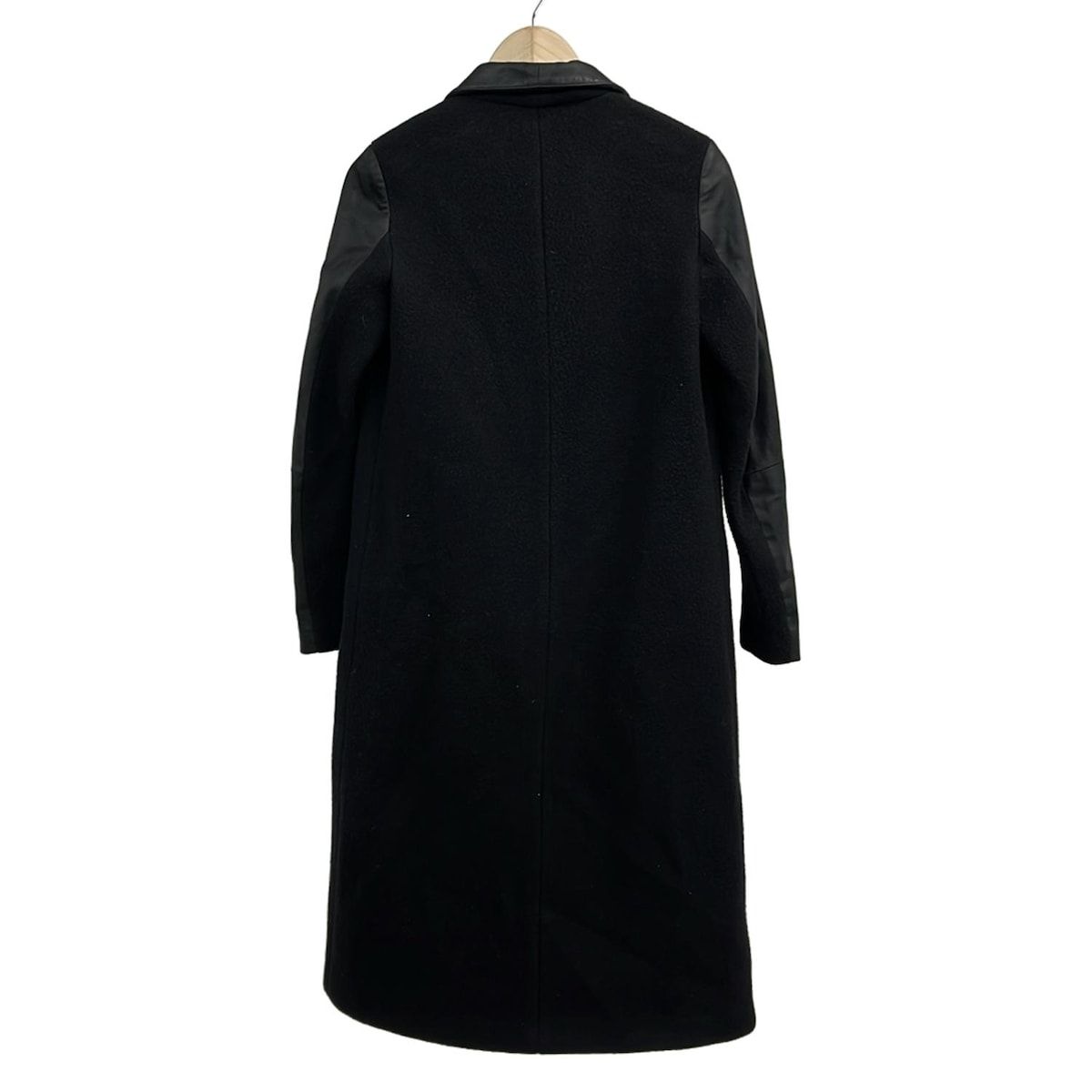 theory(セオリー) コート サイズS レディース 黒 長袖/冬物/ロング丈