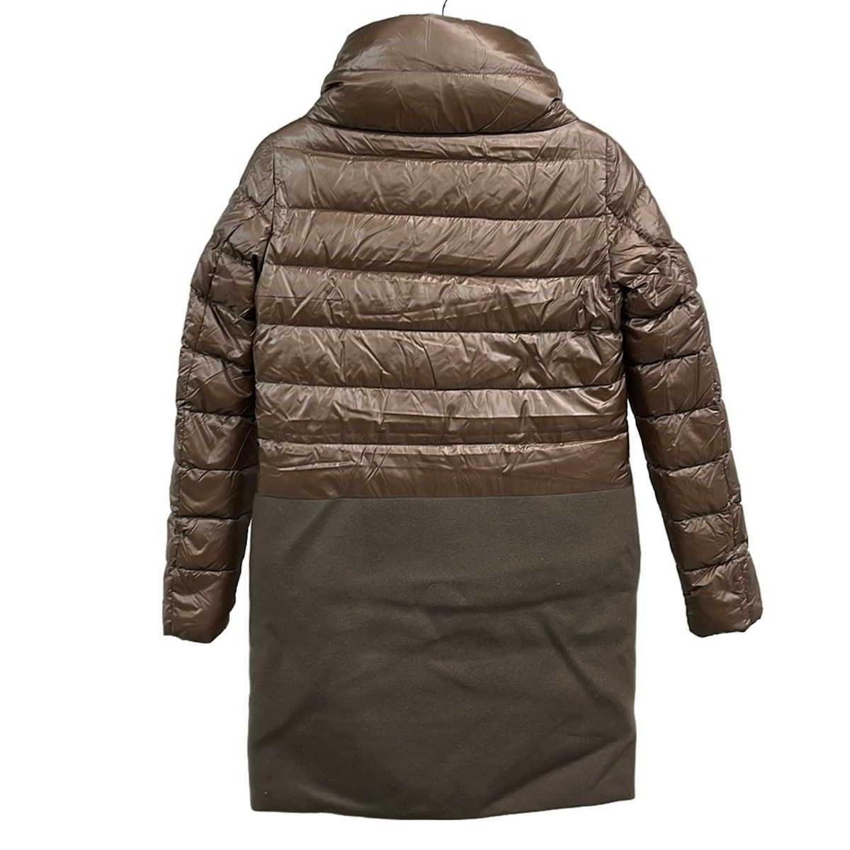 HERNO ヘルノ ダウンコート サイズ40 M レディース - ブラウン 長袖 ジップアップ 冬