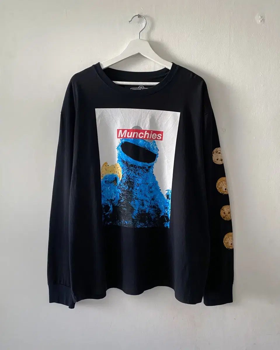SESAME STREET クッキー MONSTER ロングスリーブ