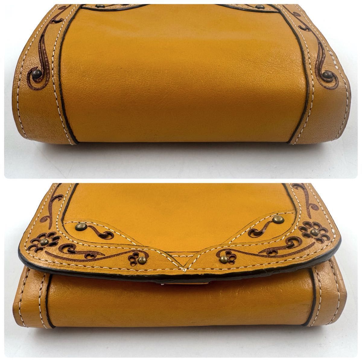 ✨希少 大人気✨Dakota ダコタ デイジー 折り財布 本革 レザー