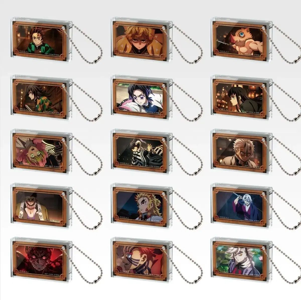 鬼滅の刃 一番くじ E賞 まとめ アクリル キーホルダー