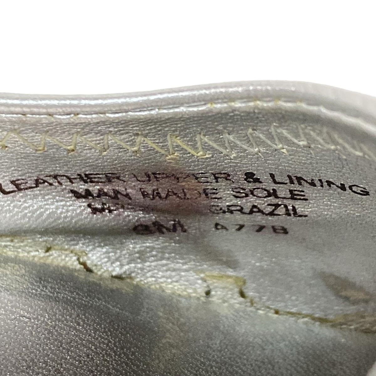 TORY BURCH(トリーバーチ) フラットシューズ 8M レディース - シルバー