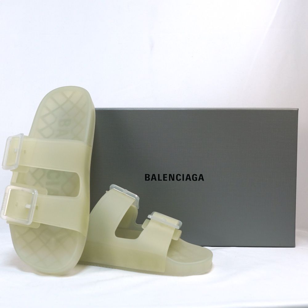 :re/BALENCIAGA/サンダル/新品未使用 BALENCIAGA バレンシアガ MALLOCA SANDAL スライダー サンダル