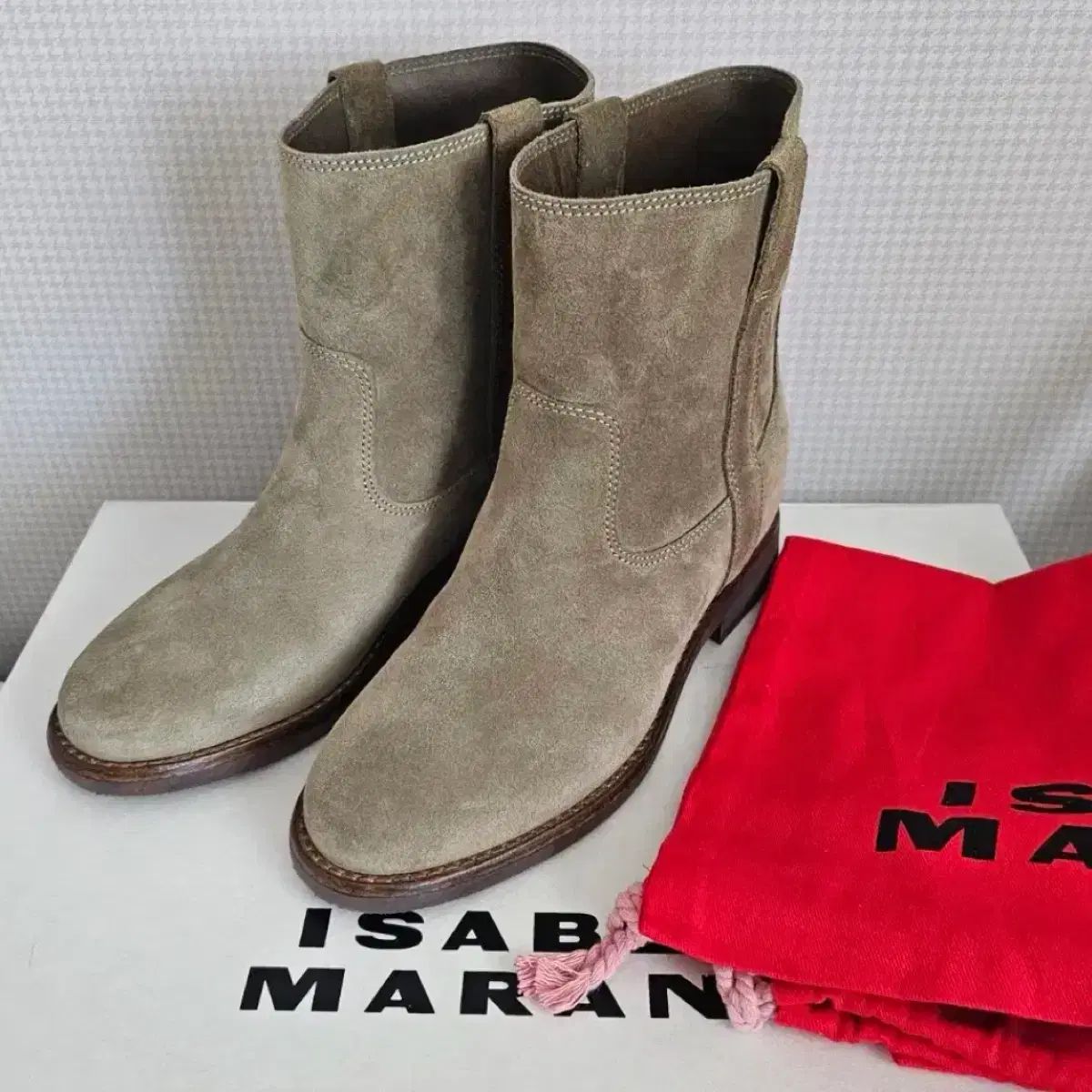 イザベルマラン SUSEE スウェード アンクル ブーツ