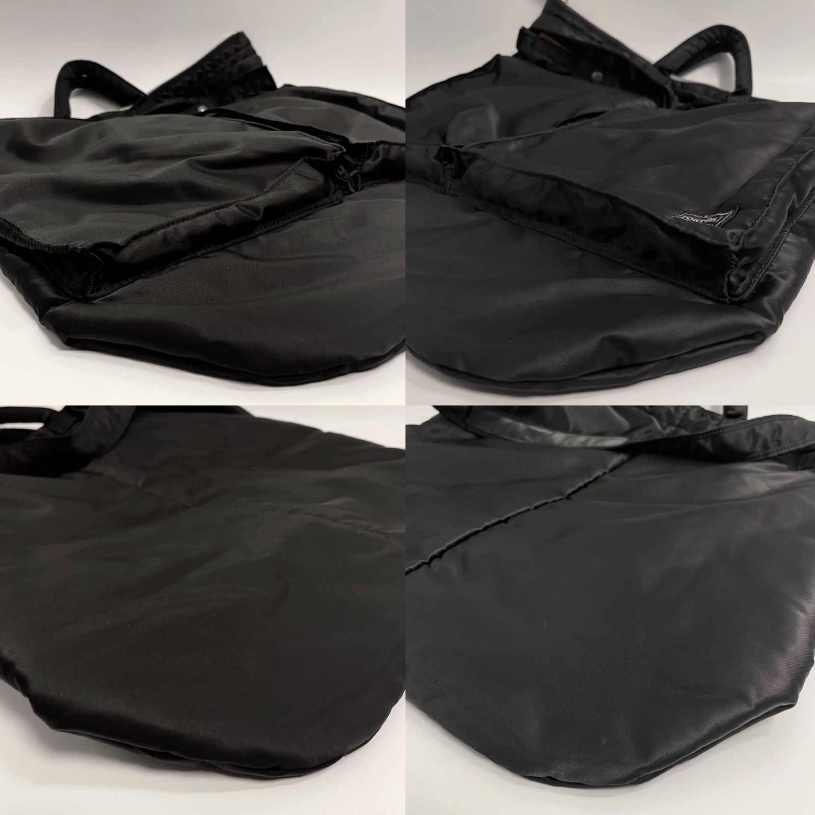 ✨PORTER タンカー ヘルメットバッグ ショルダーバッグ ブラック 大 
