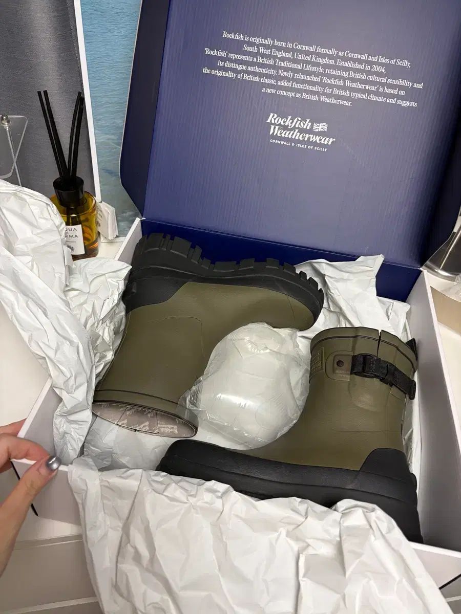 TraditionalWeatherwear トラディショナル ウェザーウェア ROCK FISH ロックフィッシュ フラットフォーム レインブーツ ミドル