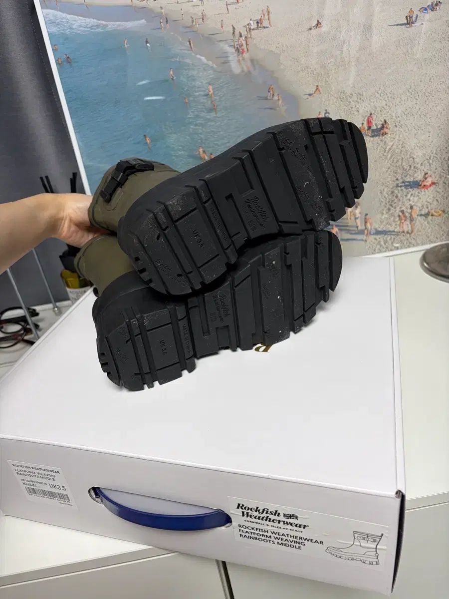  TraditionalWeatherwear トラディショナル ウェザーウェア ROCK FISH ロックフィッシュ フラットフォーム レインブーツ ミドル その他 ブーツ