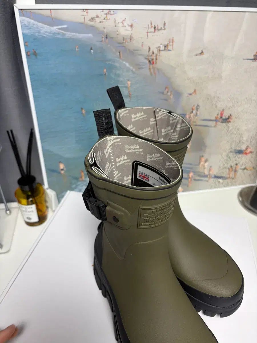 レインブーツ ミドル