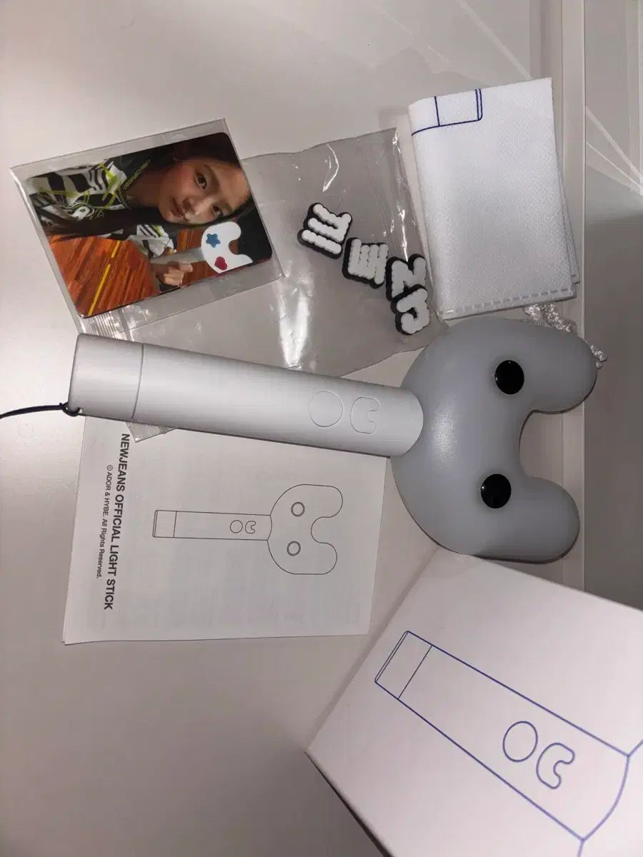 NewJeans ニュージーンズ ニュジ 応援棒 ペンライト Binky Bong ビンキボン フルセット Light Stick