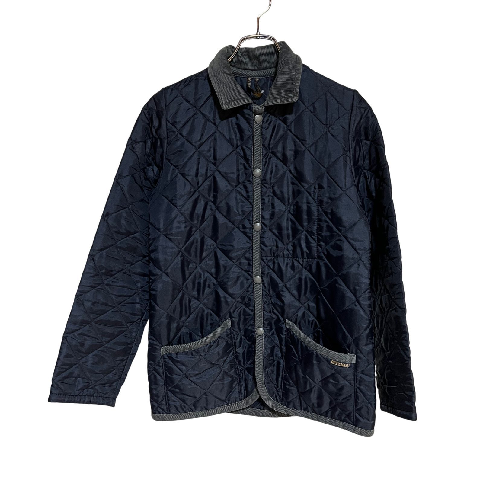 ZM1654 LAVENHAM ラベンハム キルティング ジャケット コート ネイビー 