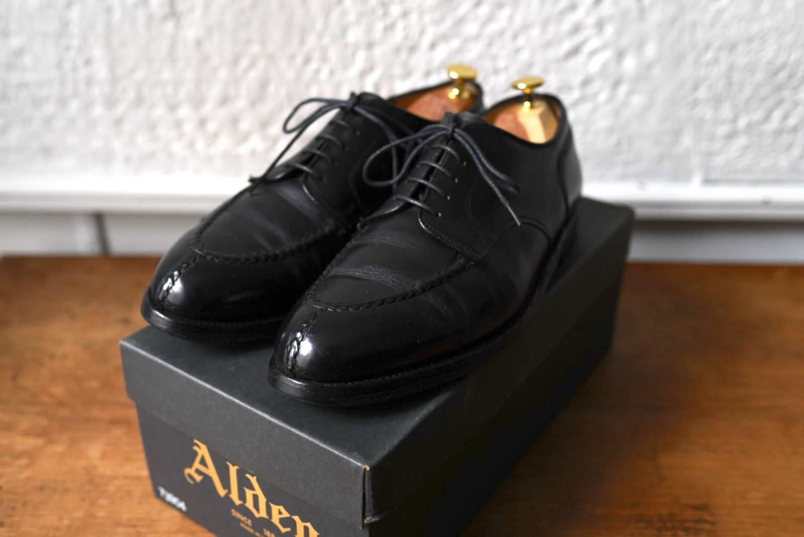 Uチップレザーシューズ | Alden オールデン