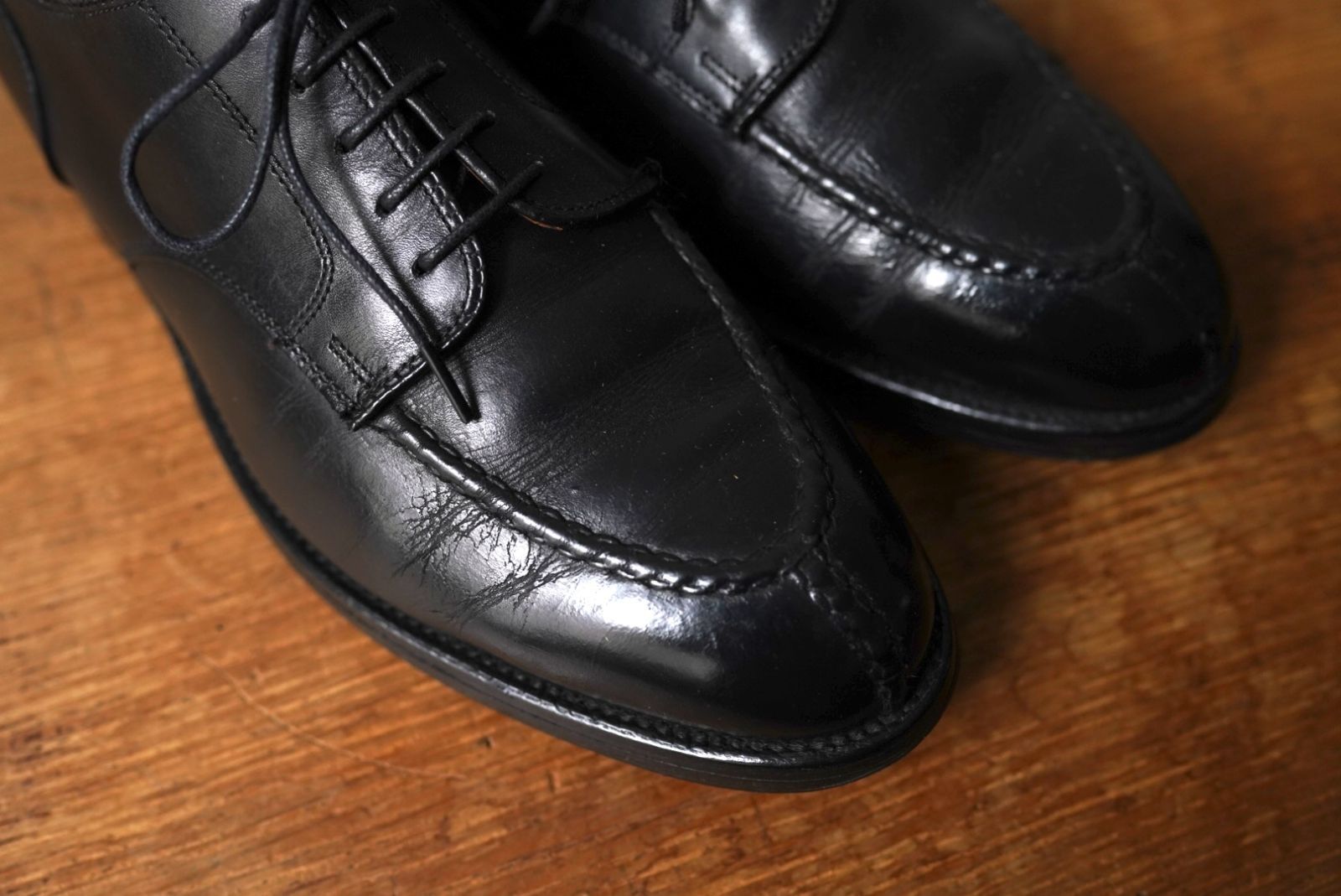 Uチップレザーシューズ Alden