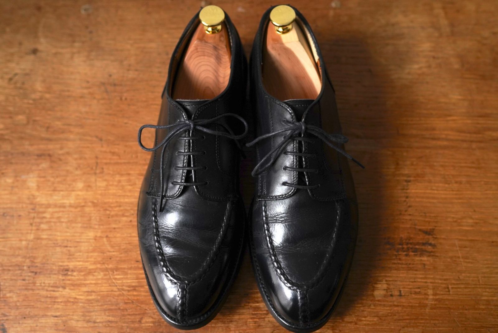 Uチップレザーシューズ Alden オールデン