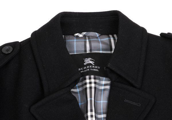 バーバリー ブラックレーベルBURBERRY BLACK LABEL カシミヤ混ウール
