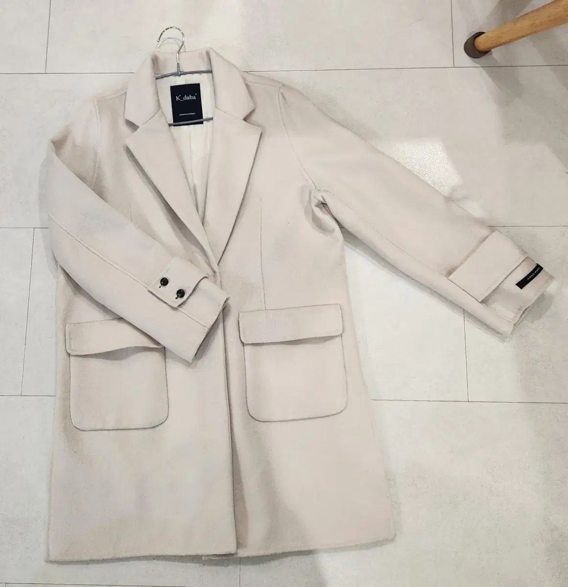 超美品】ALBINO TEODORO イタリア製 中綿ロングコート38レリアン