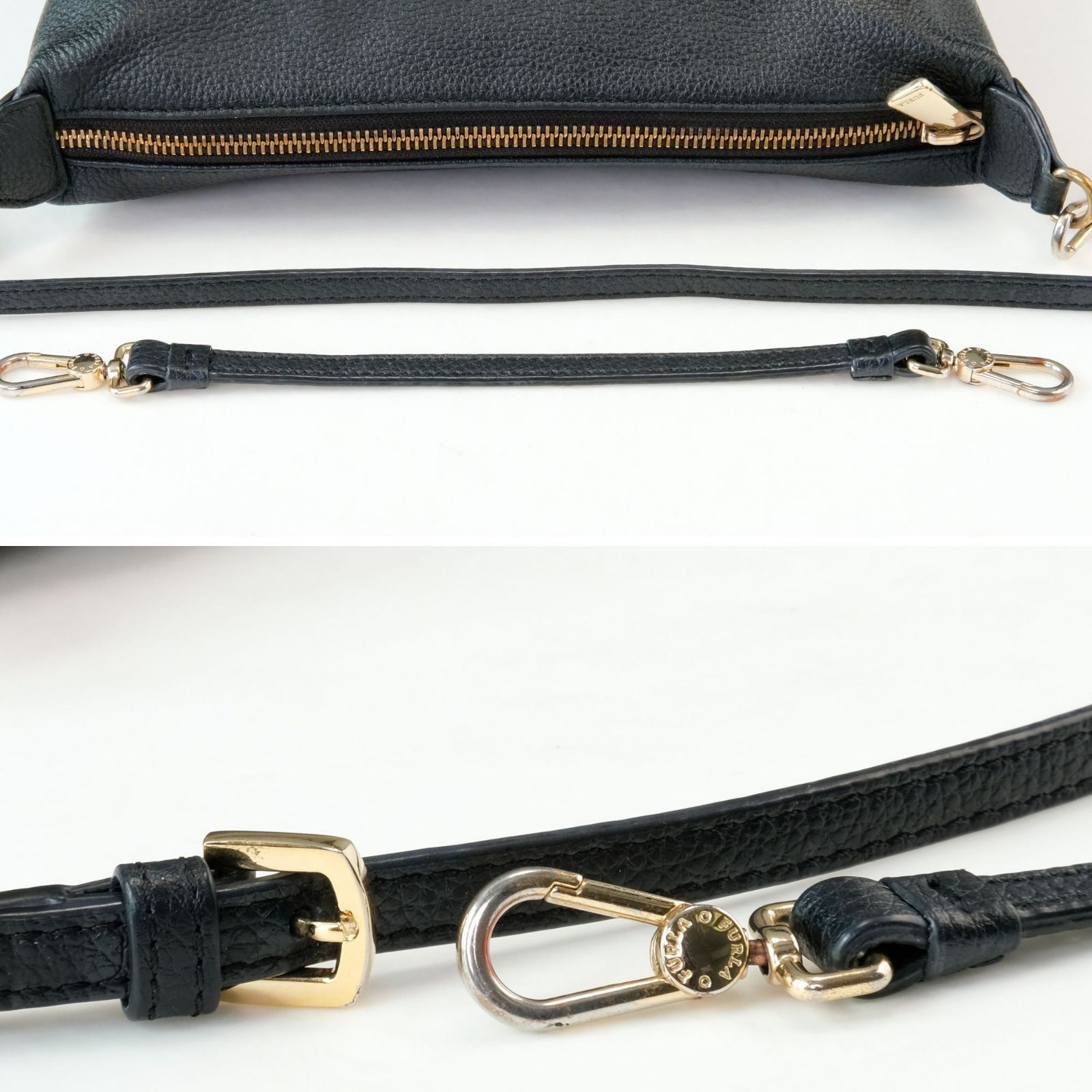 最も安い 【大人気】FURLA フルラ 黒 ソフィー 2way ハンドバッグ