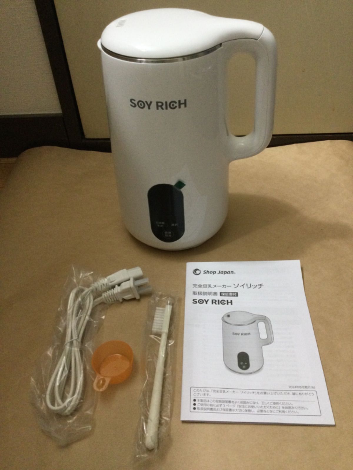 未使用 Shop Japan 完全豆乳メーカー ソイリッチ - メルカリ