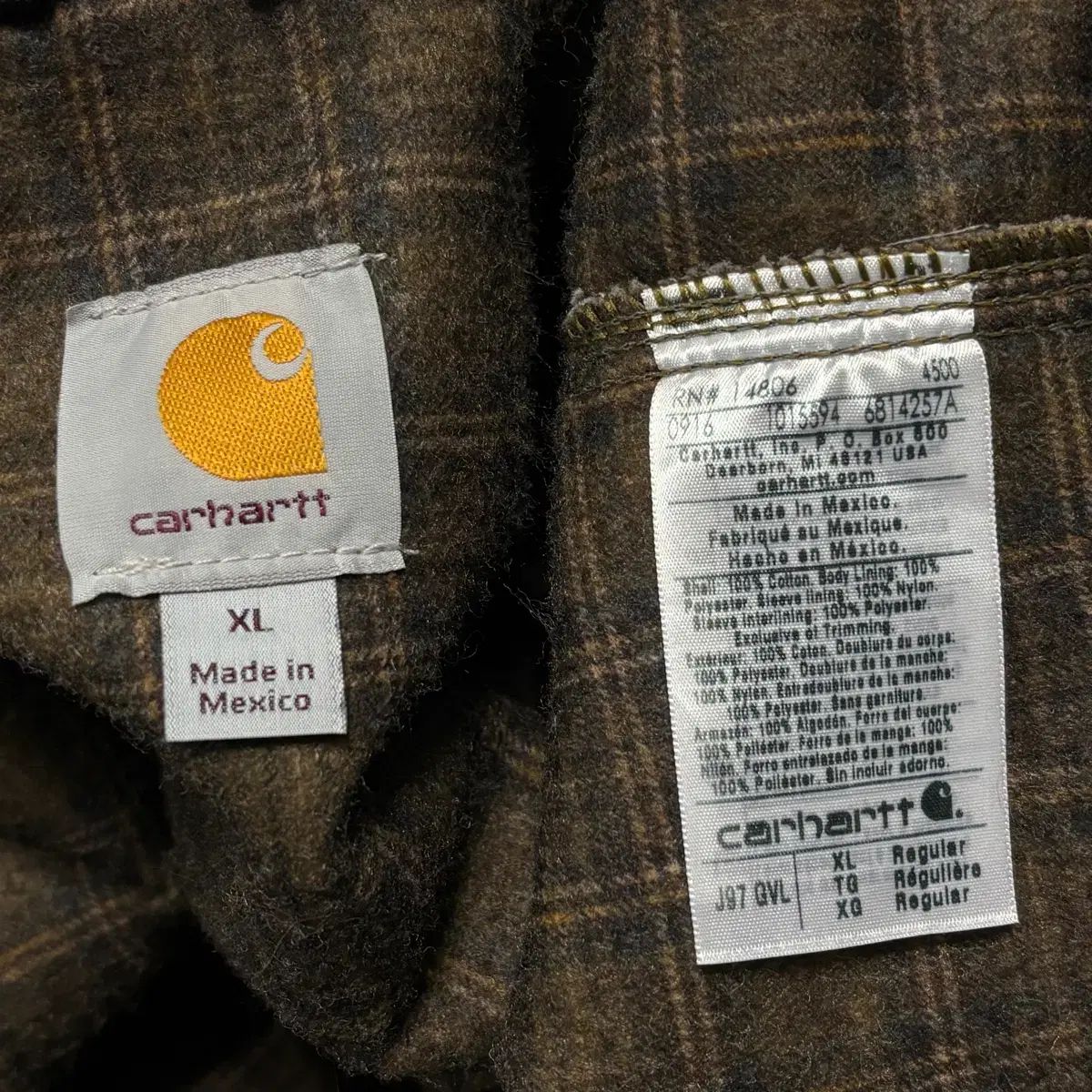 ヴィンテージ Carhartt カーハート J97 デトロイト ジャケット GVL