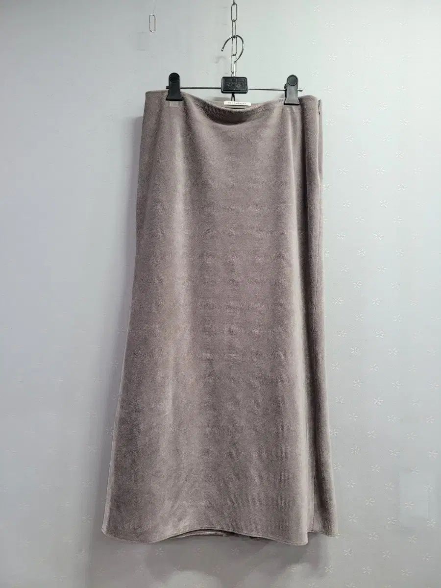 67 the CASHMERE コーデュロイ ロング スカート グレー