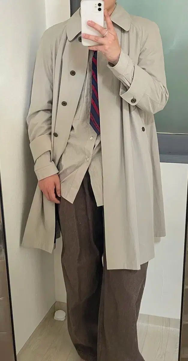 BURBERRY バーバリー クリーム Single トレンチコート J01894