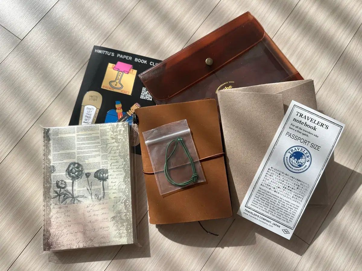 トラベラーズノート キャメル パスポートサイズ ケースまとめ