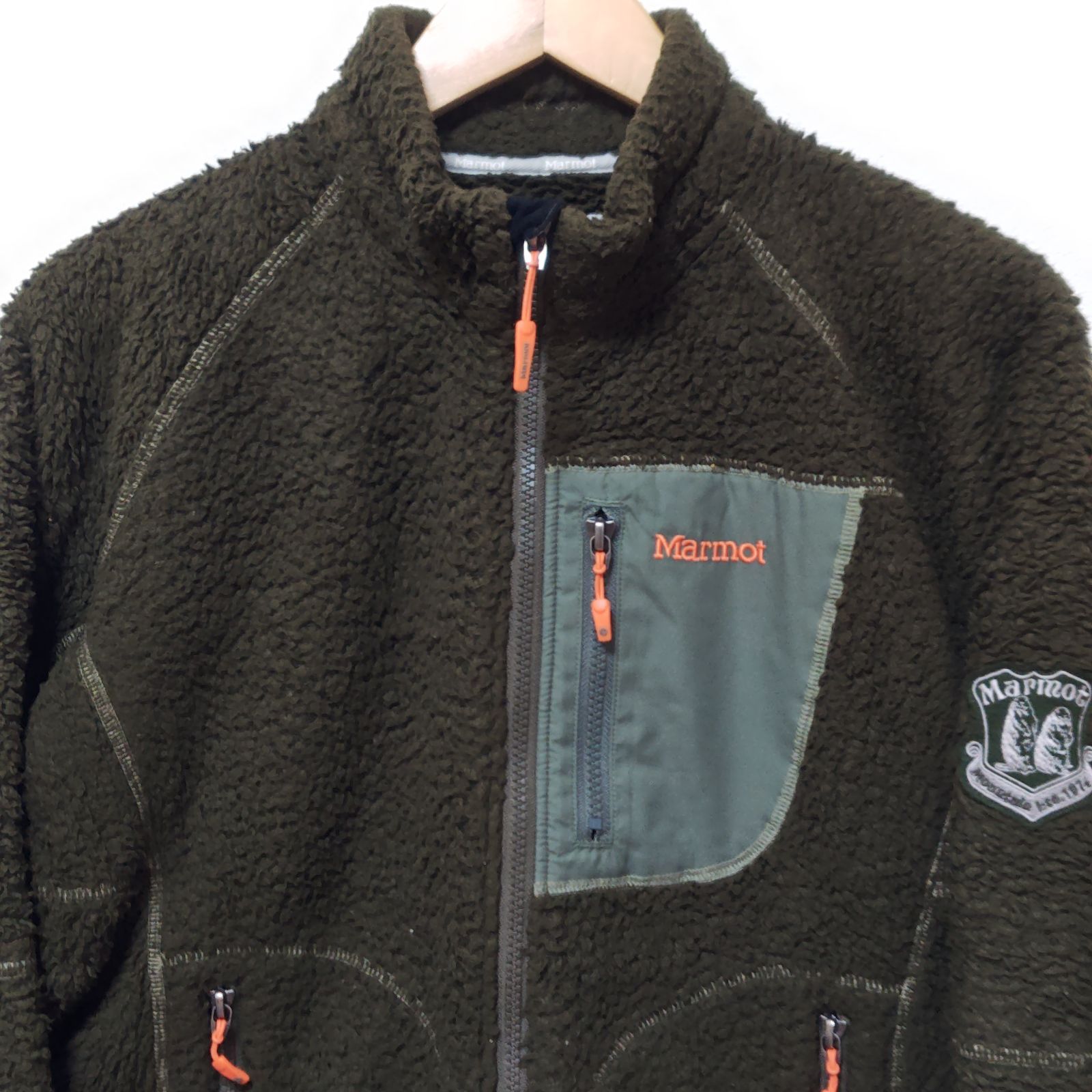 アウトドア マーモット フリースジャケット レディースM ピンク Marmot 