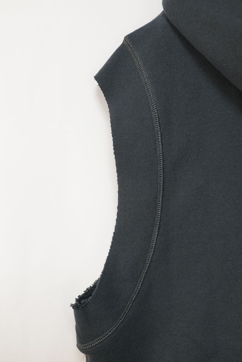 GUCCI グッチ COTTON JERSEY SLEEVELESS HOODIE コットン ジャージ