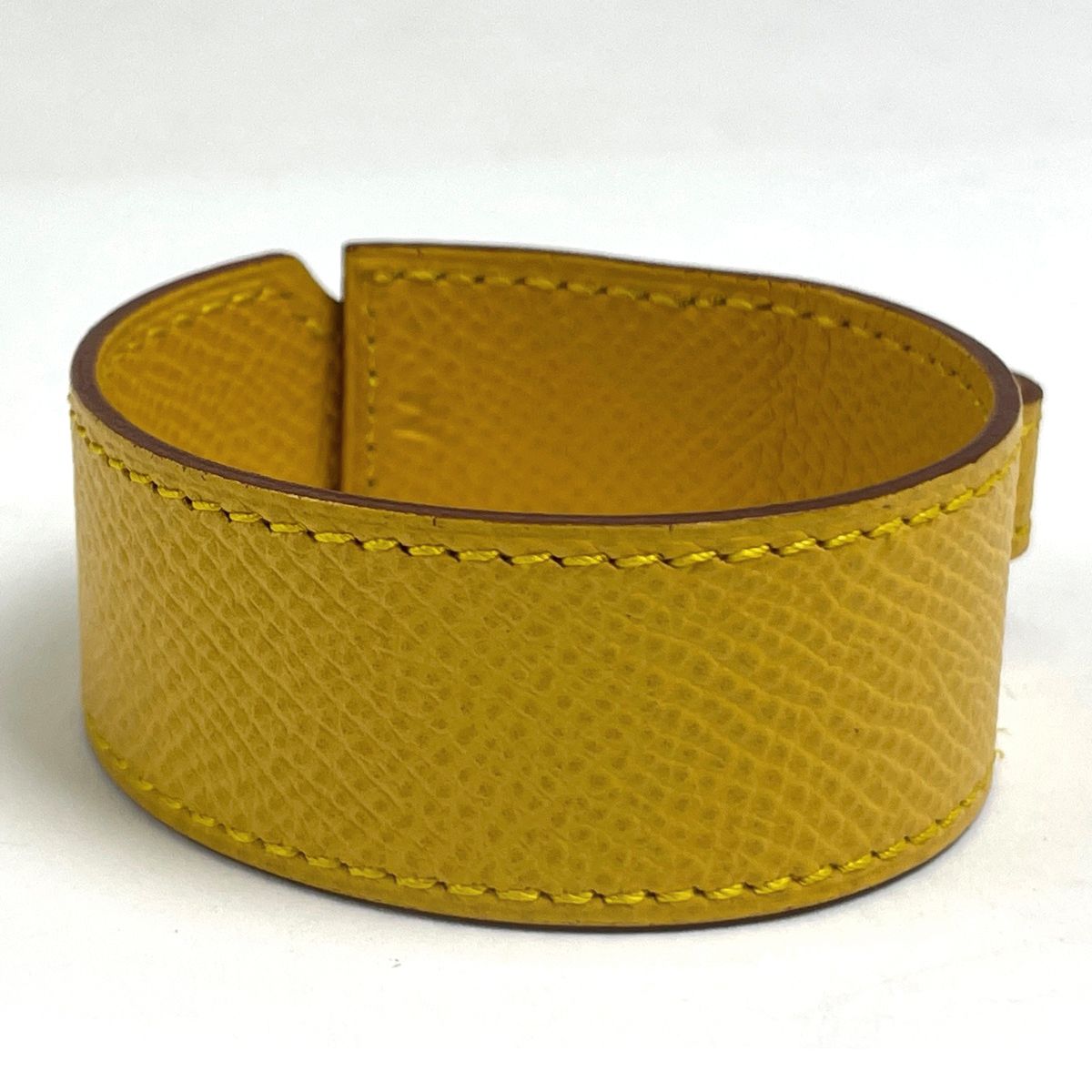 HERMES レザー バングル ゴールド ブレスレット HERMES（エルメス） 未使用品△HERMES Mini Clic Kelly ミニ クリック