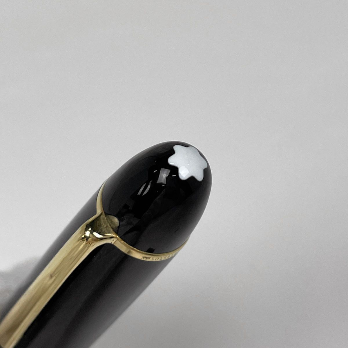  モンブラン MONTBLANC マイスターシュテュック 万年筆 文房具 筆記用具 GP レジン ゴールド ブラック レディース 印鑑ケース 万年筆 万年筆 インク